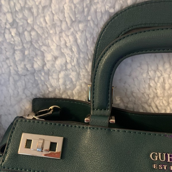 Guess Katey Satchel - Dark Green - Picture 4 of 8